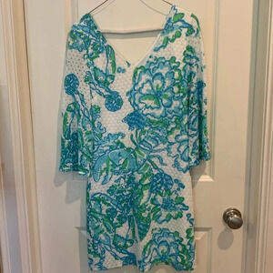 Like new Lily Pulitzer 3/4 sleeve dress